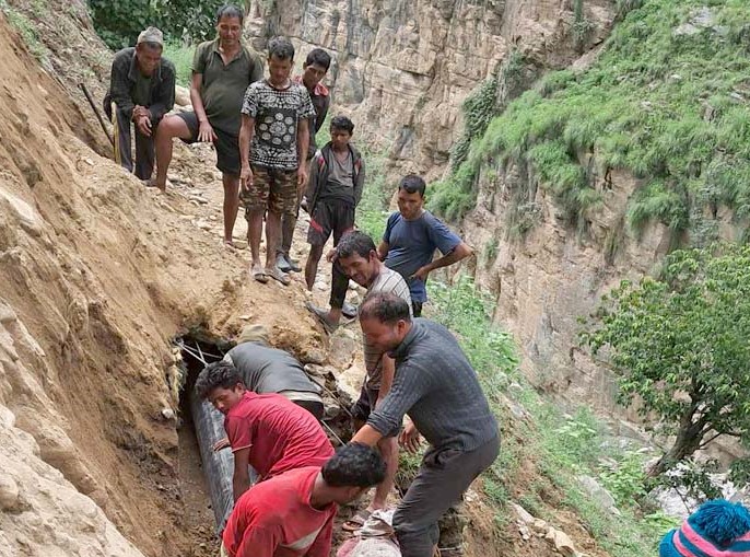 बाजुरा जिल्लामा अवरुद्ध भएको भुवा खोला लघु जलविद्युत पुन: सञ्चालनमा