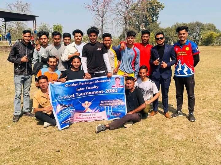 केएमसीमा खड्ग पछेरा मेमोरियल क्रीकेट टुनामेन्ट सम्पन्न 