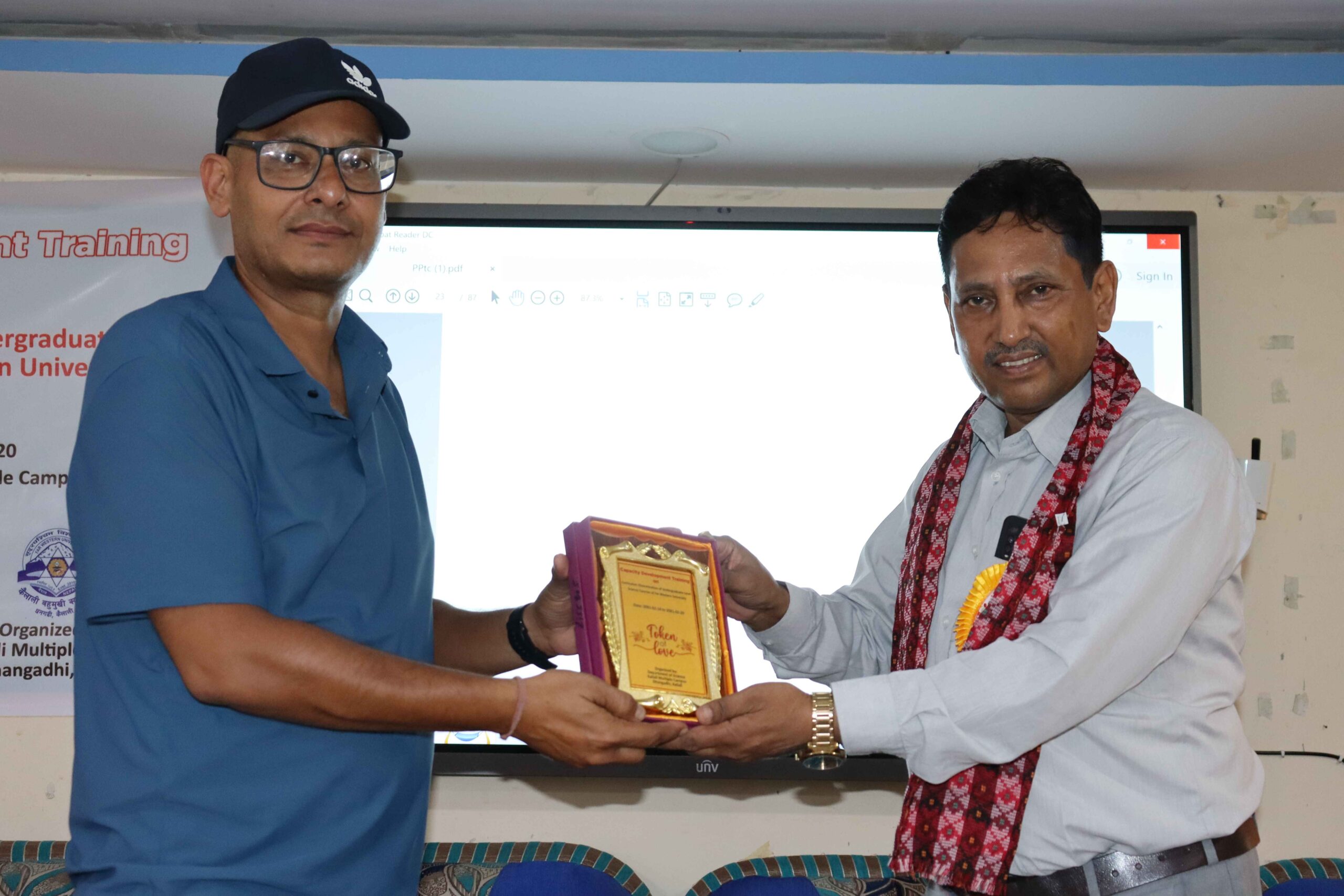 कैलाली बहुमुखी क्याम्पस र सुदुरपश्चिम विश्वविद्यालय बिच विज्ञान संकायको पठ्यक्रम माथि विमर्श